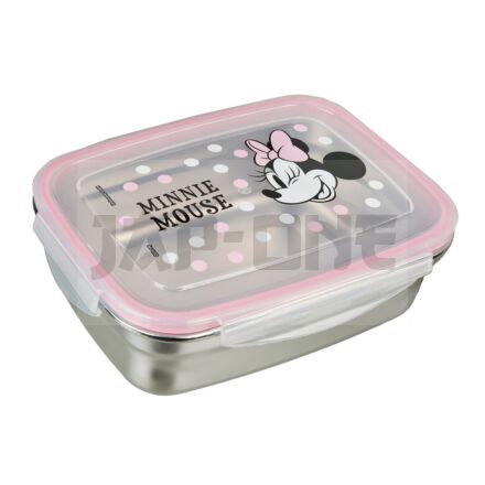 Mickey & Amis - Boite À Tartines En Acier Inoxydable