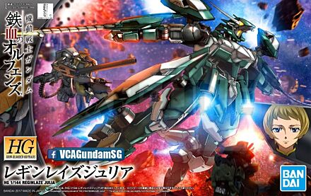 Gundam - Ibo Hg 1/144 Reginraze Julia - Model Kit - 13Cm