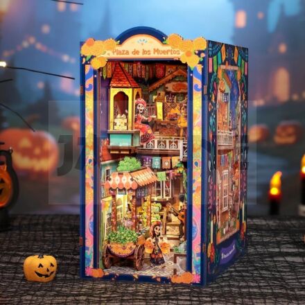 BOOK NOOK KIT - DIY - Plaza de los Muertos - 350pc + Eclairage LED