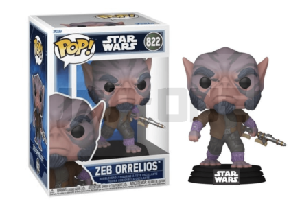 MANDALORIAN & GROGU - POP Star Wars N° 822 - Zeb Orrelios