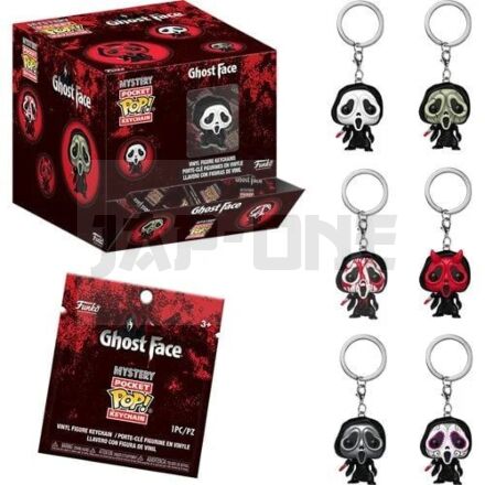 Ghost Face - Pop Keychain (Box 12 Figurines)
