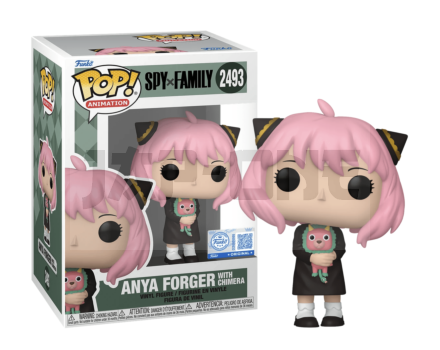 SPY X FAMILY - POP Animation N° 2493 - Anya Forger avec Chimera