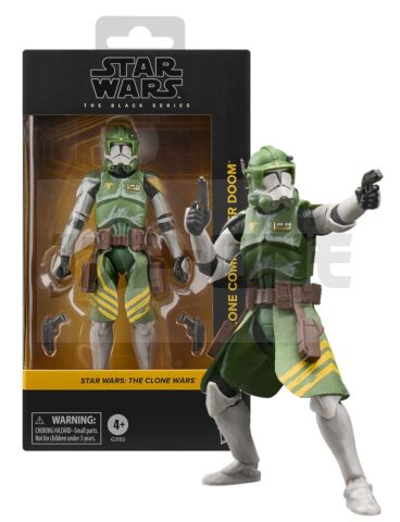 The Clone Wars - Commandant Clone Doom - Figurine Black Series 15Cm