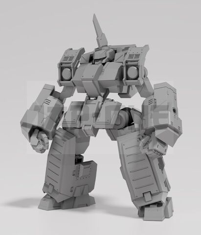 TITANOMACHIA - Side : CC Graf Faust "Gray" - Model Kit Moderoid 10.5cm