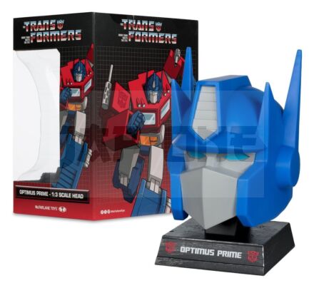 Transformers - Optimus Prime - Figure Mini Réplique Tête 1/3 19Cm