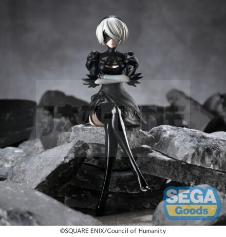 Nier Automata Ver 1.1A - 2B - Figurine Pm Perching 13Cm