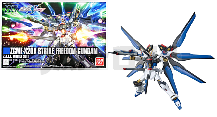 Gundam - Hg 1/144 Zgmf-X20A Strike Freedom Gundam - Model Kit