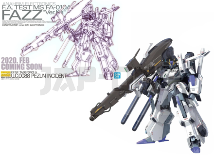 Gundam - Mg 1/100 Fazz Ver.Ka Fa-010 - Model Kit