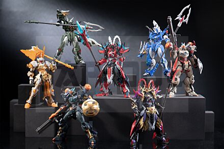 I AM GREAT HERO - Trading Plastic Model Kit BLIND BOX (6pcs) - 13.5cm