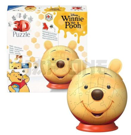 DISNEY - Puzzle 3D - Winnie L'Ourson 72p