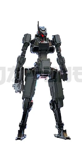 3 MIN PROJECT - Fenrir (Noir Métallique) - Model Kit 1/18