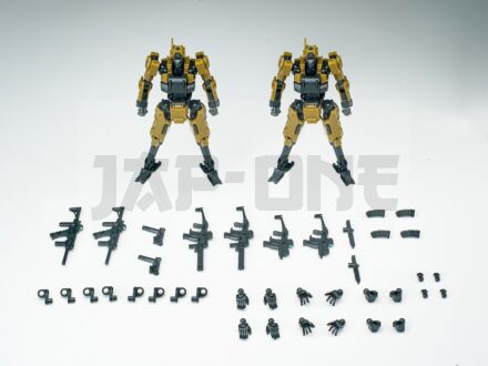 3 MIN PROJECT - Fenrir (Jaune) - Model Kit 1/18