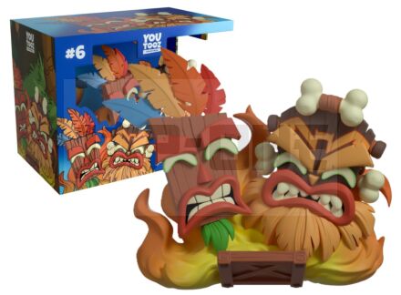 Crash Bandicoot - Aku Aku & Uka Uka - Figurine Youtooz 9Cm