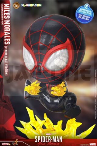 Spiderman - Cosbaby - Wave 4 - Miles Morales Venom Blast Version