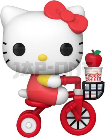 Hello Kitty Figurine POP! Sanrio Vinyl HKxNissin- HK on Bike 9 cm