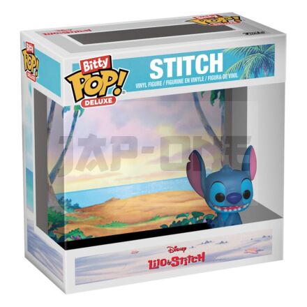 Disney Display (12) figurines Bitty POP! Deluxe Vinyl Stitch(Beach) 2,5 cm