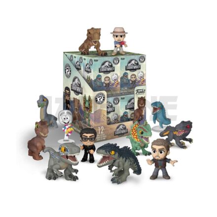 Jurassic World Présentoir Mystery Minis Figurines P&W 5 Cm (12)