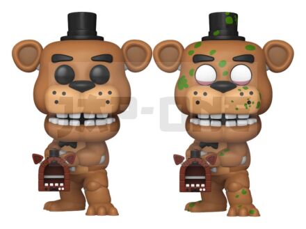 Funko Fusion assortiment POP! Games Vinyl figurines Freddy Fazbear with Pizza Launcher w/CH 9 cm (6)