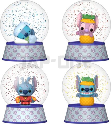 Lilo & Stitch Présentoir Mystery Minis Figurines Glitter Globes Pdq 5 Cm (12)