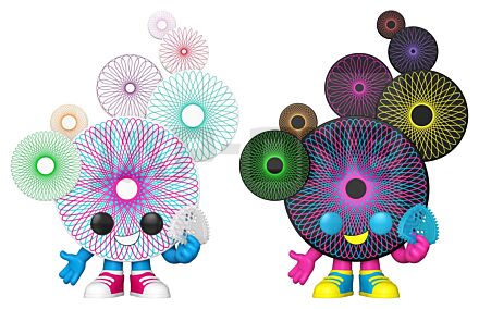 Spirograph assortiment POP! Games Vinyl figurines Spirograph w/Chase 9 cm (6)