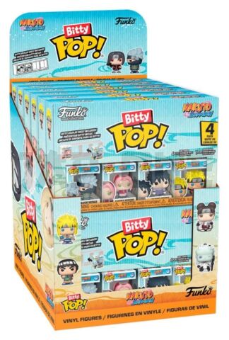 Naruto Display (12) pack 4 figurines Bitty POP! Vinyl 2,5 cm