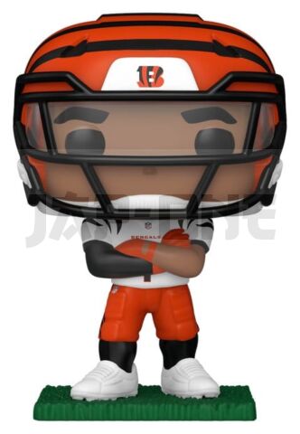 NFL POP! Vinyl figurine : Bengals- Ja'Marr Chase (clear visor) 9 cm