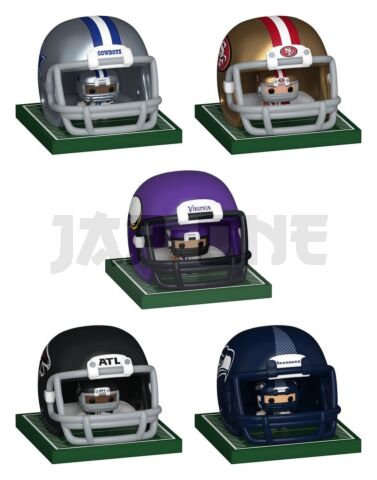 NFL Bitty POP! Helmets assortiment figurines Vinyl NFC Series 1 (12)
