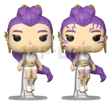 KPop Demon Hunters POP! Animation Vinyl assortiment figurines Rumi with Chase (Glow) 9 cm (6)