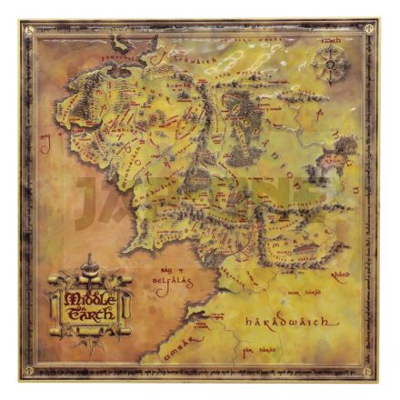 Le Seigneur Des Anneaux Réplique Map Limited Edition