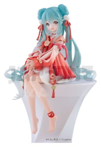 Hatsune Miku Figurine Pvc Noodle Stopper 2026 Chinese New Year Ver. 14 Cm