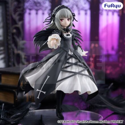 Rozen Maiden Figurine Pvc Trio-Try-It Suigintou 18 Cm