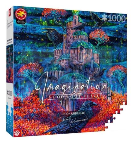 Puzzle Imagination Series Roch Urbaniak Twierdza Pani Kruków (1000 pièces)