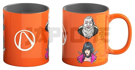 Borderlands Mug Effet Thermique 4 Hunters Icon