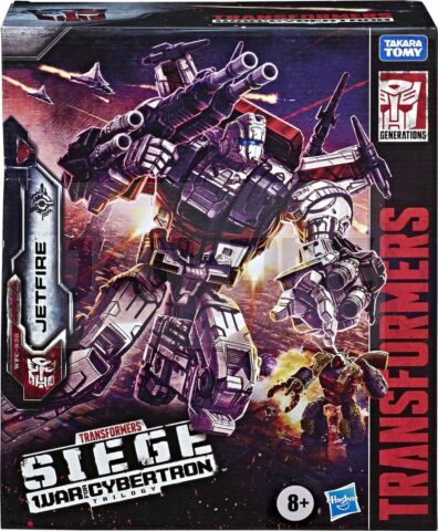Jetfire Commander Class Figurine 28 Cm Transformers War For Cybertron Siege