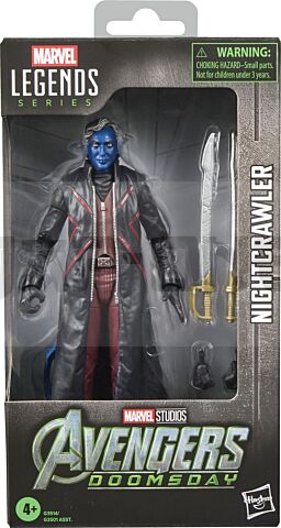 Nightcrawler Figurine 15 Cm Avengers Doomsday Marvel Legends Series