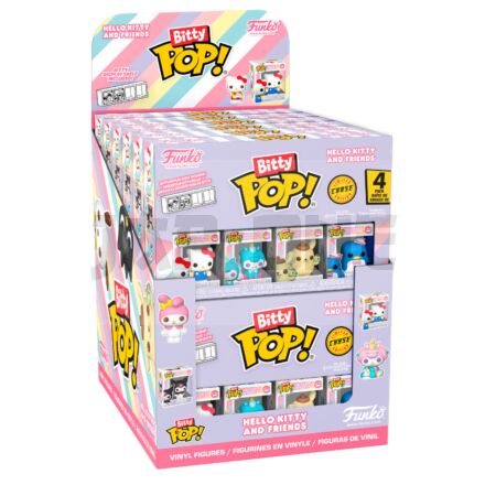 Assorted Blister 4 figures Bitty POP Hello Kitty and Friends