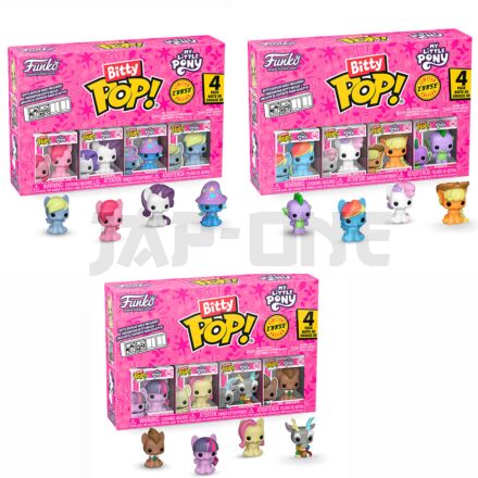 Assorted Blister 4 figures Bitty POP My Little Pony
