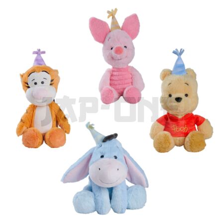 Disney Winnie The Pooh Anniversary Assorted Plush Toy 25Cm
