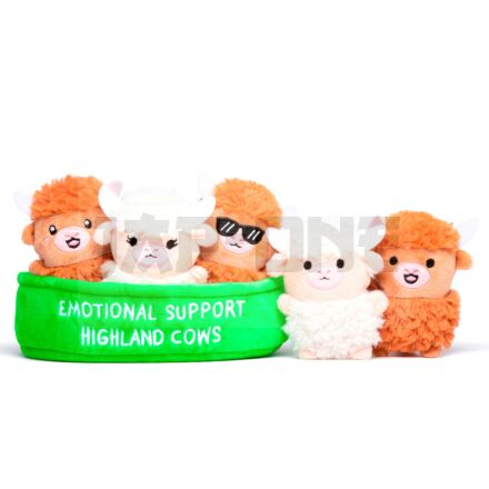 Emotional Support Highland Cows Plush Toys