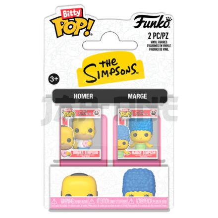 Bitty POP pack 2 figures The Simpsons Homer & Marge