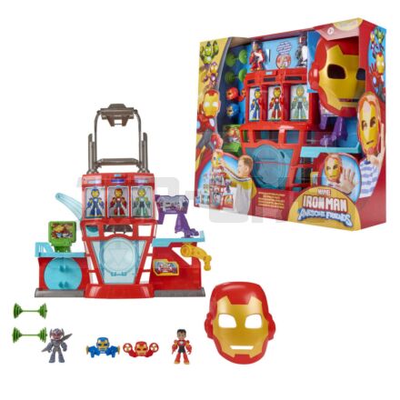 Marvel Iron Man And His Awesome Friends Headquarters Playset