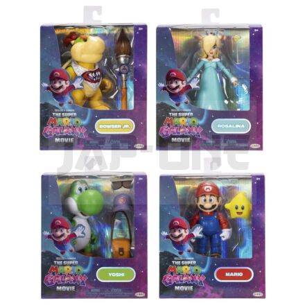 Super Mario Bros - Super Mario Galaxy Movie Assorted Figurine 12,5Cm