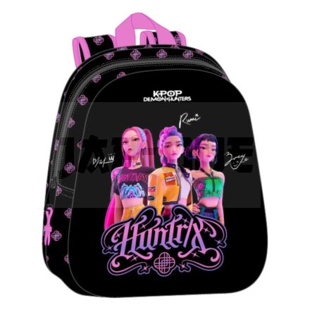 Kpop Demon Hunters Negra 3D Sac À Dos 33Cm