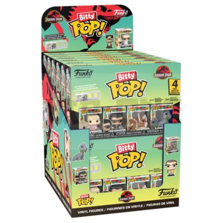 Assorted Blister 4 figures Bitty POP Jurassic Park