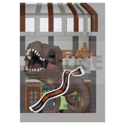 POP figure Nooks Jurassic Park T. Rex in Visitor Center