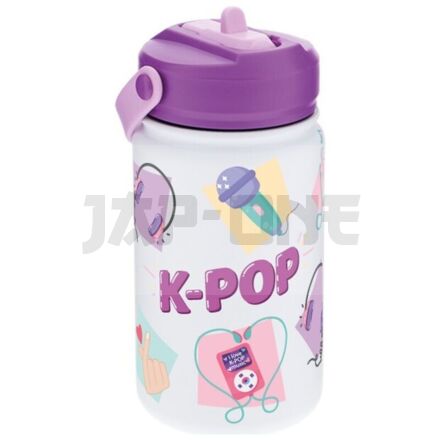 K-Pop Ice Purple Thermal Bottle 330Ml