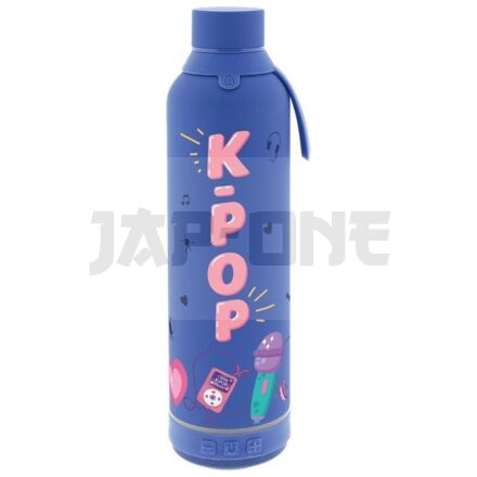 K-Pop Mazarine Thermal Bottle With Speaker 600Ml