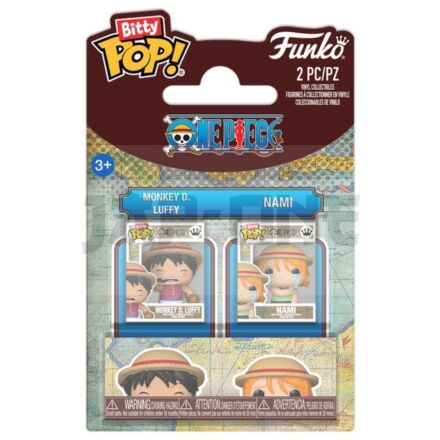 Bitty POP pack 2 figures One Piece Luffy & Nami