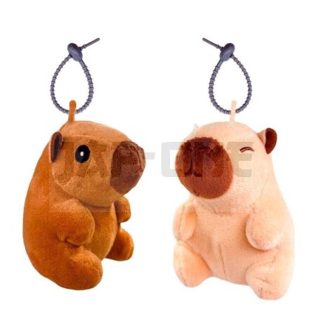 Capybara Assorted Hanging Peluche Toy 10Cm