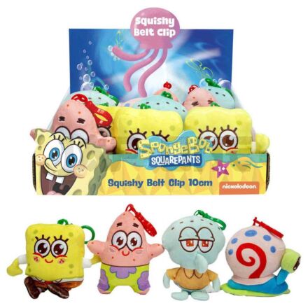 Bob Esponja Assorted Peluche Keychain